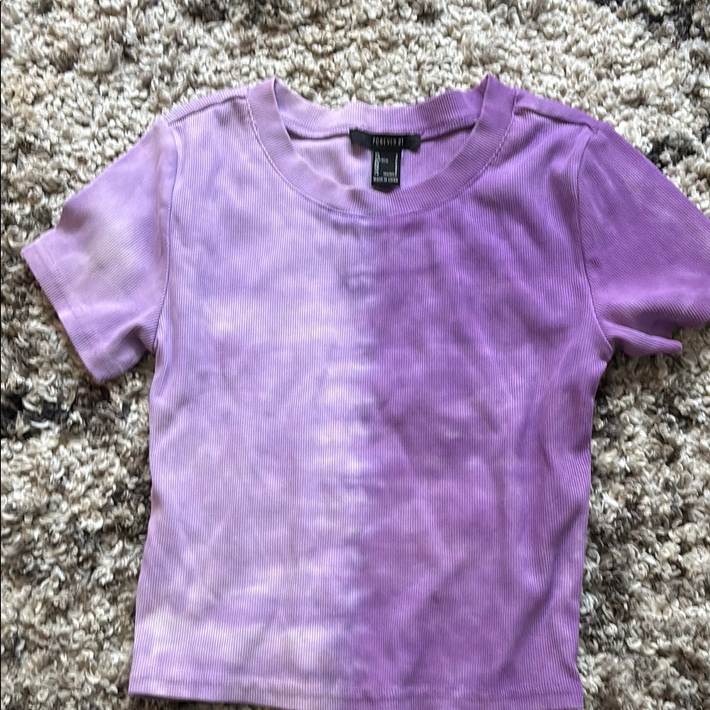 Purple Tie-Dye Kids Shirt